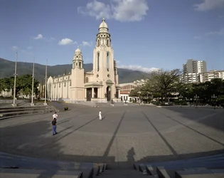 Het Nationale Pantheon van Caracas, waar Simon Bolivar begraven ligt